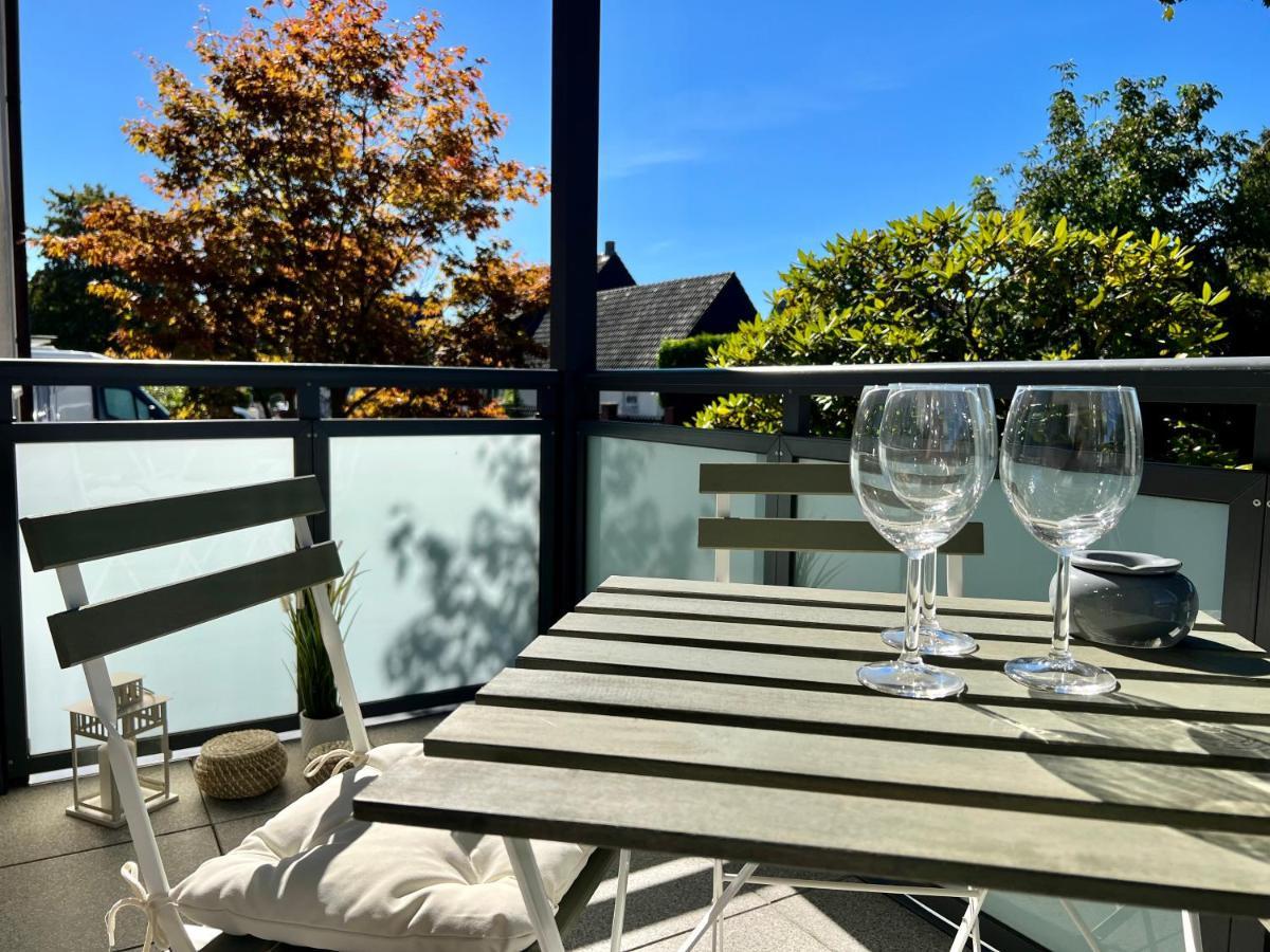 Design Apartment Mit Balkon - Kueche - Netflix Essen Eksteriør bilde