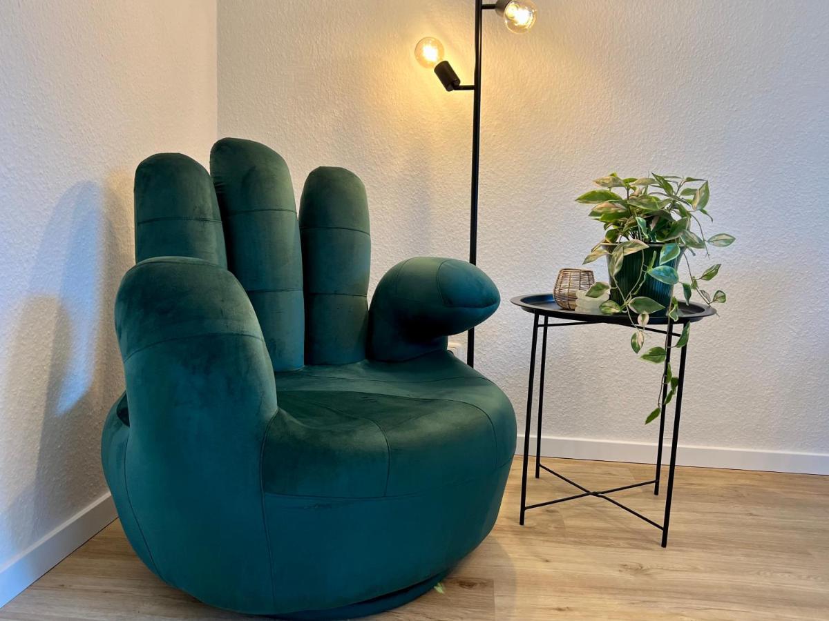 Design Apartment Mit Balkon - Kueche - Netflix Essen Eksteriør bilde