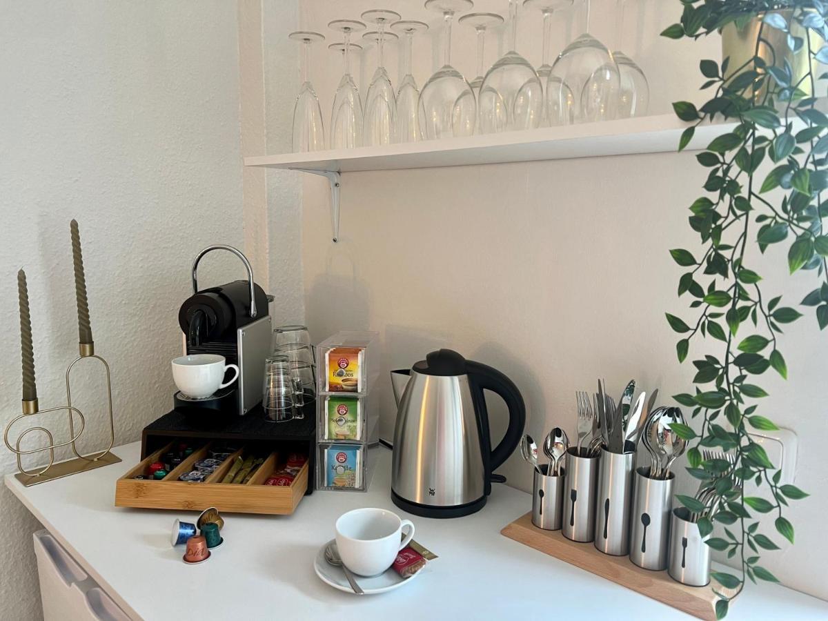 Design Apartment Mit Balkon - Kueche - Netflix Essen Eksteriør bilde