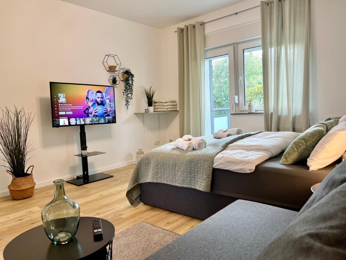 Design Apartment Mit Balkon - Kueche - Netflix Essen Eksteriør bilde