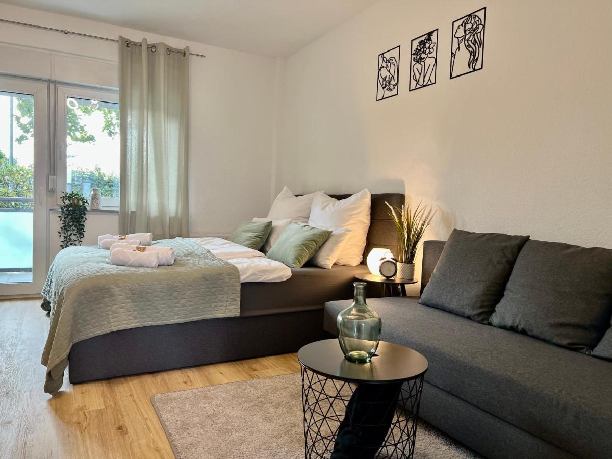 Design Apartment Mit Balkon - Kueche - Netflix Essen Eksteriør bilde